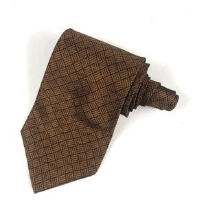 Vintage Guess American Classics 100% Silk Men’s Neck Tie Made USA Burnt Orange